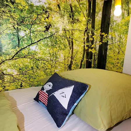 Highlights-play Area In Children's Room! Terrace-park, Indoor Pool, Sauna, Hiking, Pingpang, Table-football, Tennis, Free Parking Apartament